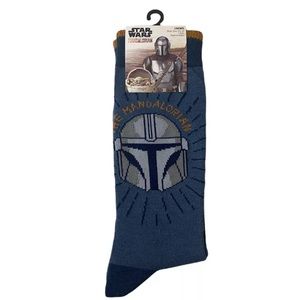Star Wars “The Mandalorian Helmet” Graphic Crew Socks
